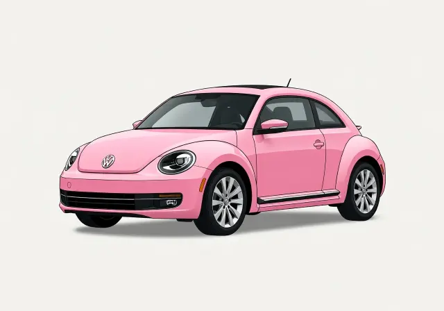 2017 Volkswagen Beetle #PinkBeetle Hatchback