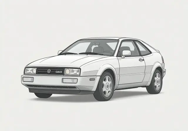 1992 Volkswagen Corrado G60 Coupe