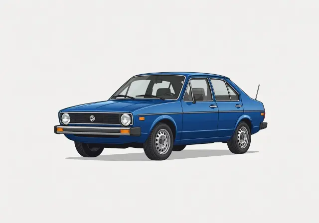 1974 Volkswagen Dasher Fastback Sedan