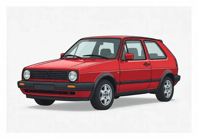 1988 Volkswagen Golf 3-door Hatchback