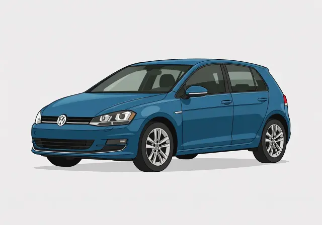 2015 Volkswagen Golf e-Golf SEL Premium 5-door Hatchback