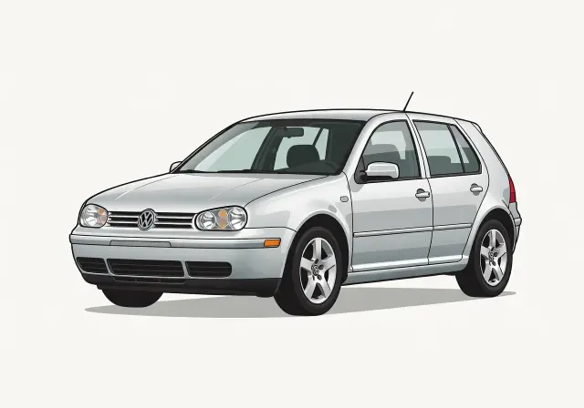 2000 Volkswagen Golf GLS 1.8T 5-door Hatchback