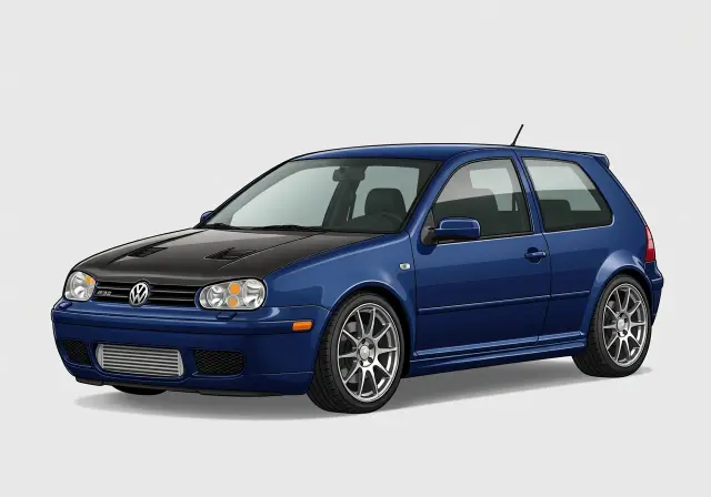 2004 Volkswagen Golf HPA Motorsports Stage II Twin Turbo R32 3-door Hatchback