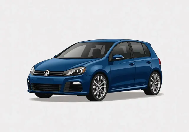 2012 Volkswagen Golf R 5-door Hatchback