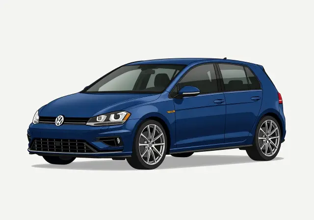2018 Volkswagen Golf R 5-door Hatchback