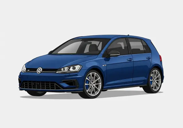 2019 Volkswagen Golf R 5-door Hatchback