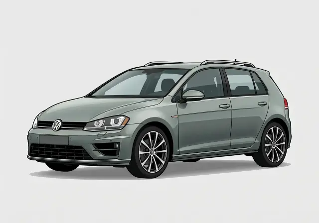 2015 Volkswagen Golf R 5-door Hatchback (Euro Spec)