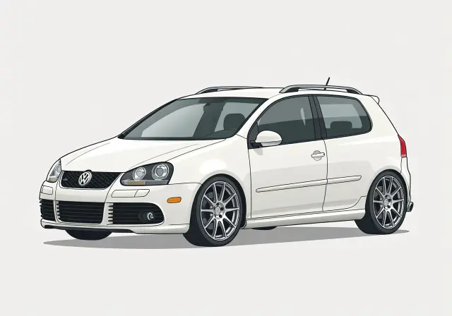 2008 Volkswagen Golf R32 5-door Hatchback