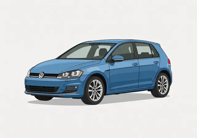 2019 Volkswagen Golf SE 5-door hatchback