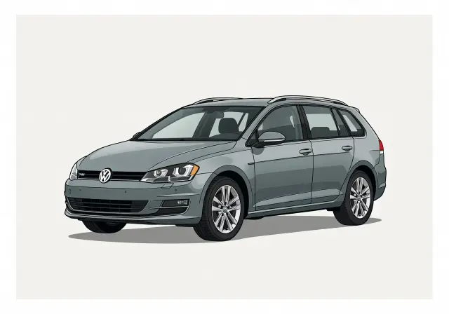 2015 Volkswagen Golf SportWagen TSI SEL