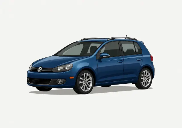 2010 Volkswagen Golf TSI 5-door Hatchback (Euro Spec)