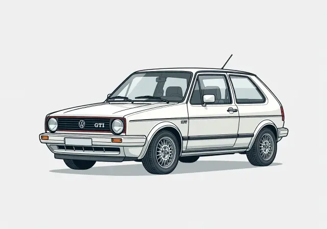 1987 Volkswagen GTI 16V 3-door Hatchback
