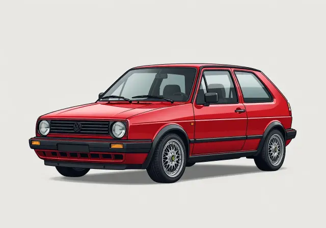 1991 Volkswagen GTI 16V 3-door Hatchback