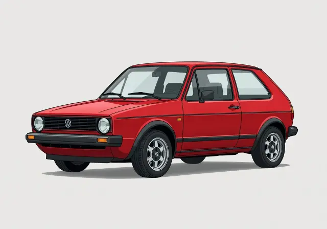 1981 Volkswagen GTI 3-door Hatchback (Euro Spec)