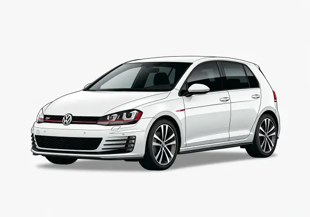 2015 Volkswagen GTI 5-door Hatchback (Euro Spec)