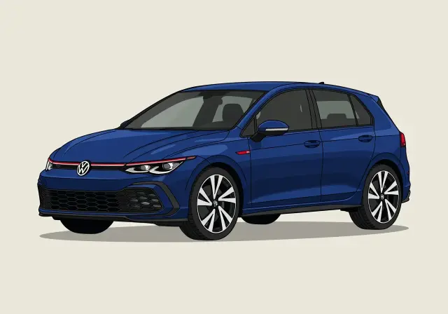 2023 Volkswagen GTI Autobahn 5-door Hatchback