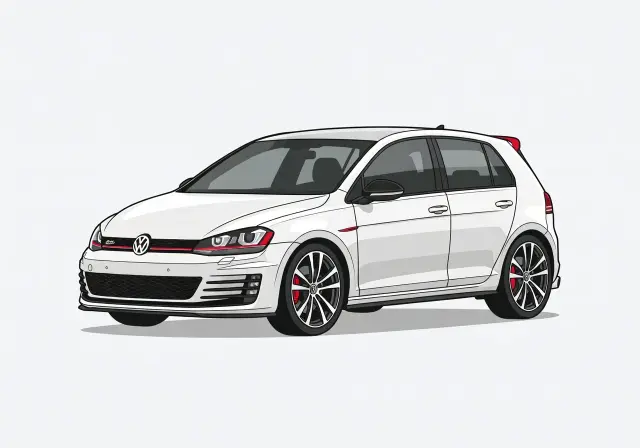 2015 Volkswagen GTI Autobahn 5-door Hatchback (Performance Pack)