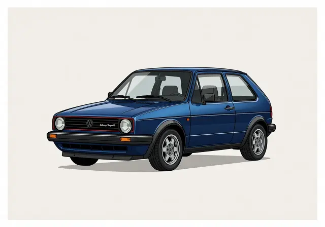 1985 Volkswagen GTI Callaway Stage II 3-door Hatchback