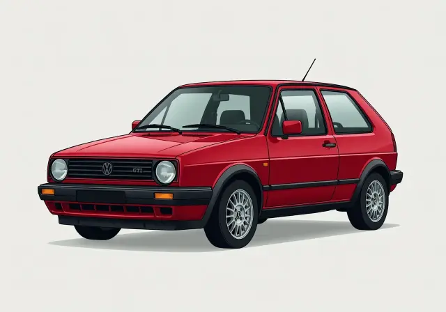 1990 Volkswagen GTI Wolfsburg Edition 3-door Hatchback