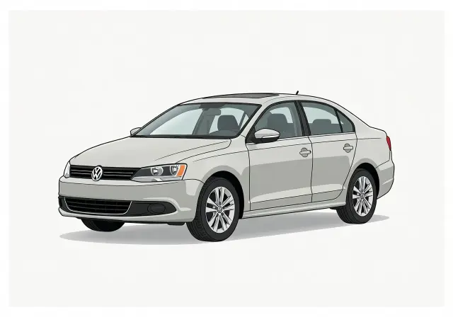 2011 Volkswagen Jetta SEL w/Sunroof Sedan