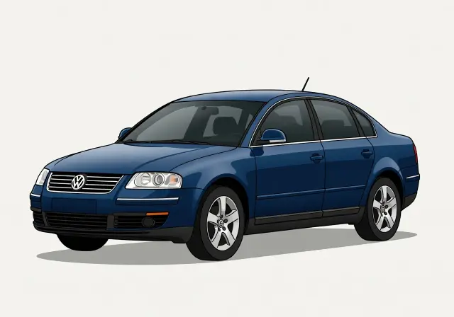 2003 Volkswagen Passat GLX V6 Sedan