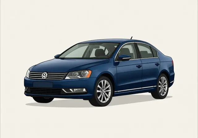 2012 Volkswagen Passat TDI SE Sedan