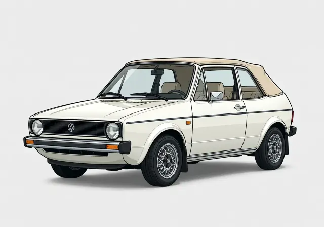 1980 Volkswagen Rabbit L Convertible