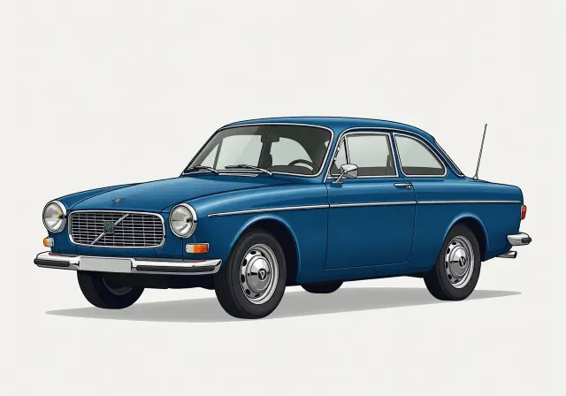 1971 Volvo 140 Series 142E Coupe