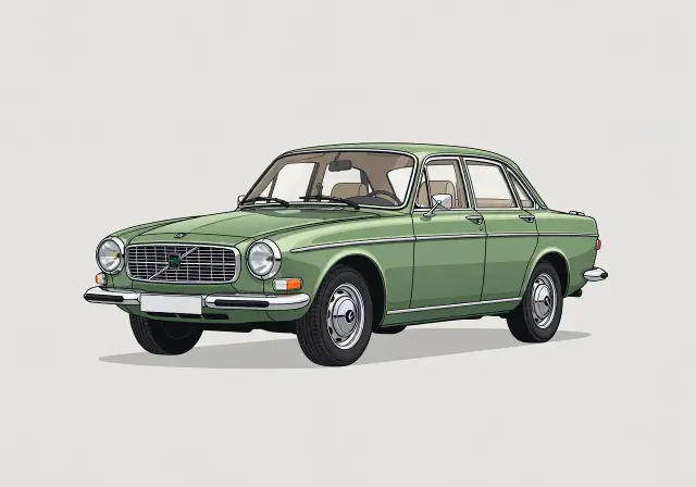1969 Volvo 164 Sedan (Euro Spec)