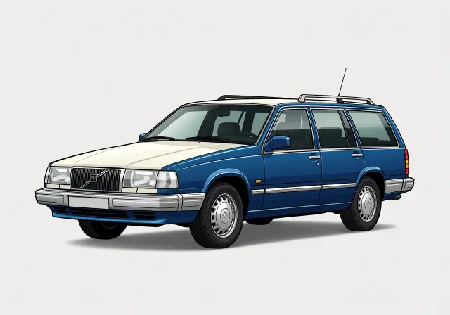 1986 Volvo 700 Series 740 Converse V8 Wagon