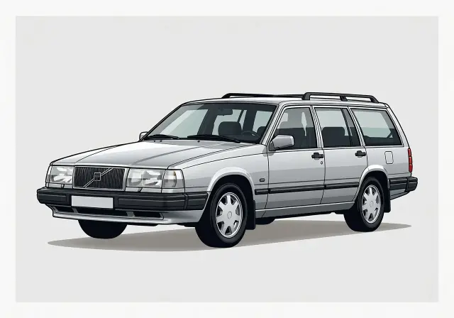 1986 Volvo 700 Series 740 Turbo Wagon