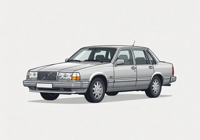 1982 Volvo 700 Series 760 GLE Sedan