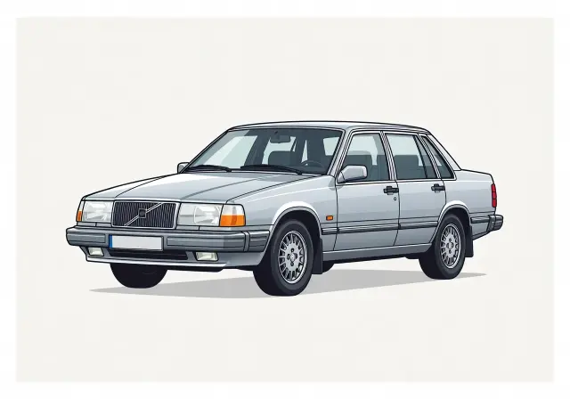 1983 Volvo 700 Series 760 GLE Sedan