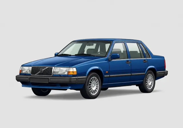 1985 Volvo 700 Series 760 Turbo Sedan (Euro Spec)