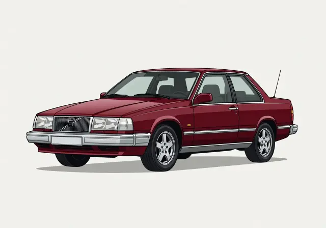 1987 Volvo 700 Series 780 Coupe