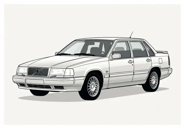 1993 Volvo 850 GLT Sedan