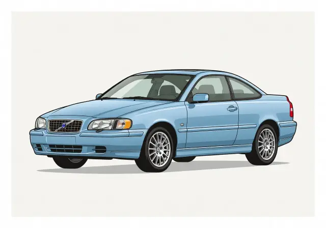 1998 Volvo C70 Coupe