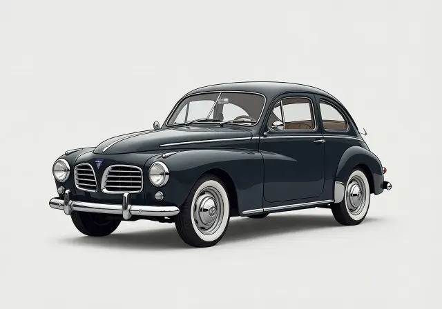 1957 Volvo PV444 L Coupe