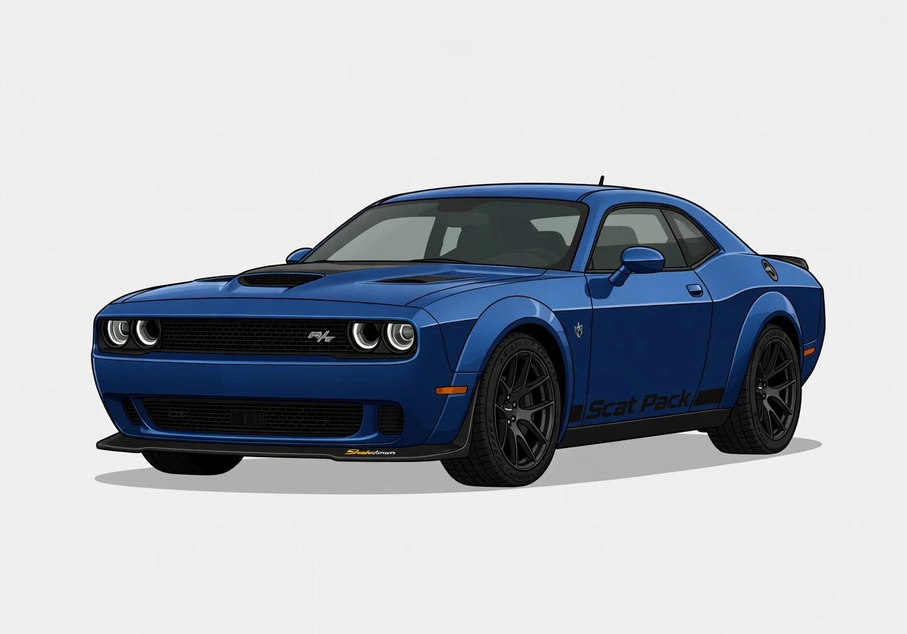 2023 Dodge Challenger R/T Scat Pack Widebody Shakedown Coupe