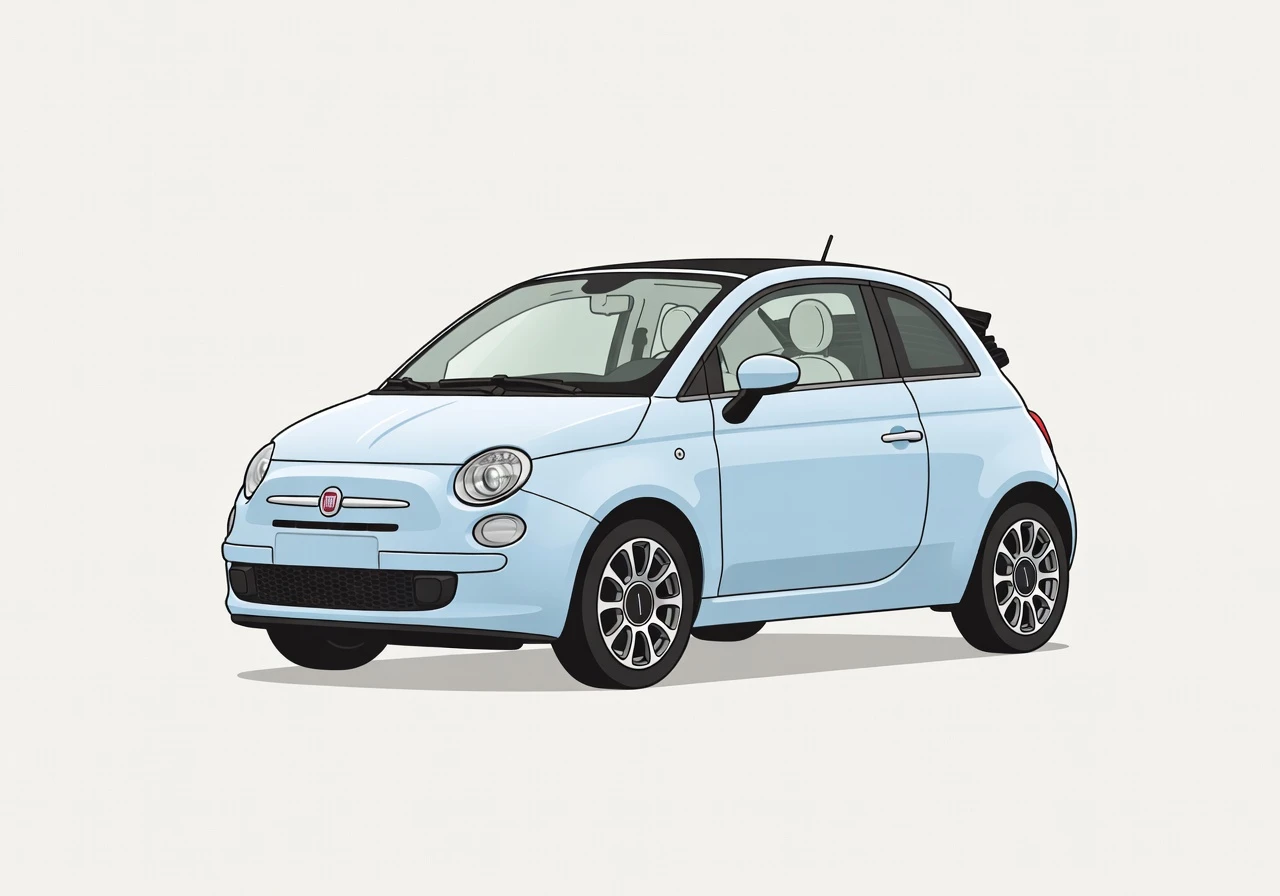 2012 Fiat 500 C Lounge Cabrio