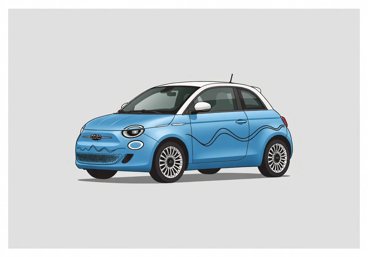 2024 Fiat 500 e Inspired by Music 3-door Hatchback (All Season)