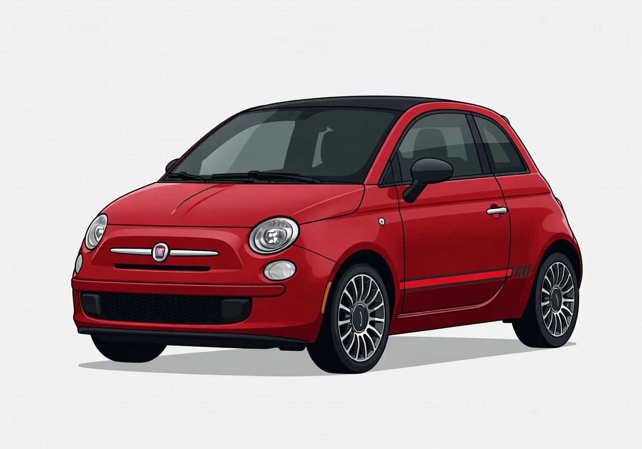 2012 Fiat 500 Road Race Motorsports Club Sportivo Hatchback