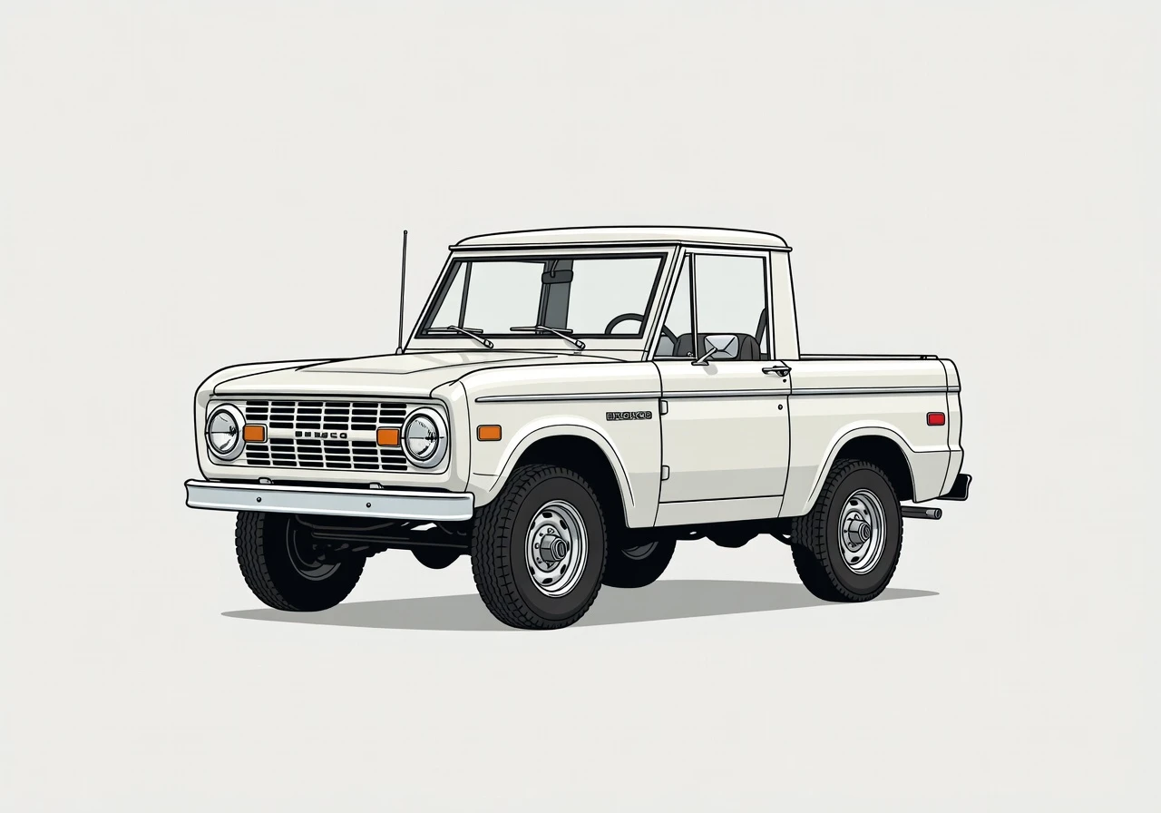 1966 Ford Bronco 2-door Pickup (Prototype)