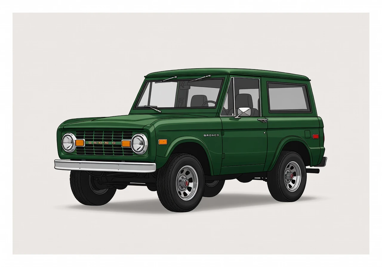 1970 Ford Bronco Zero Labs Classic Electric 2-door