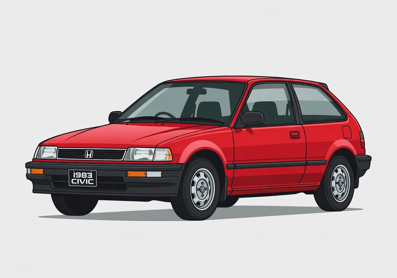 1983 Honda Civic 1500S 3-door Hatchback