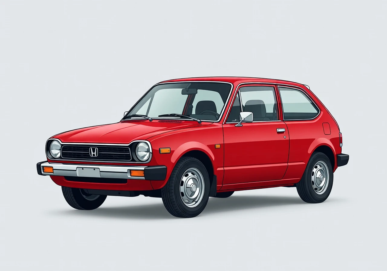 1973 Honda Civic 3-door Hatchback