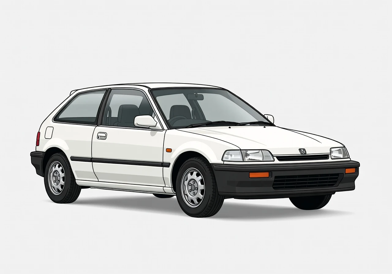 1988 Honda Civic DX 3-door Hatchback
