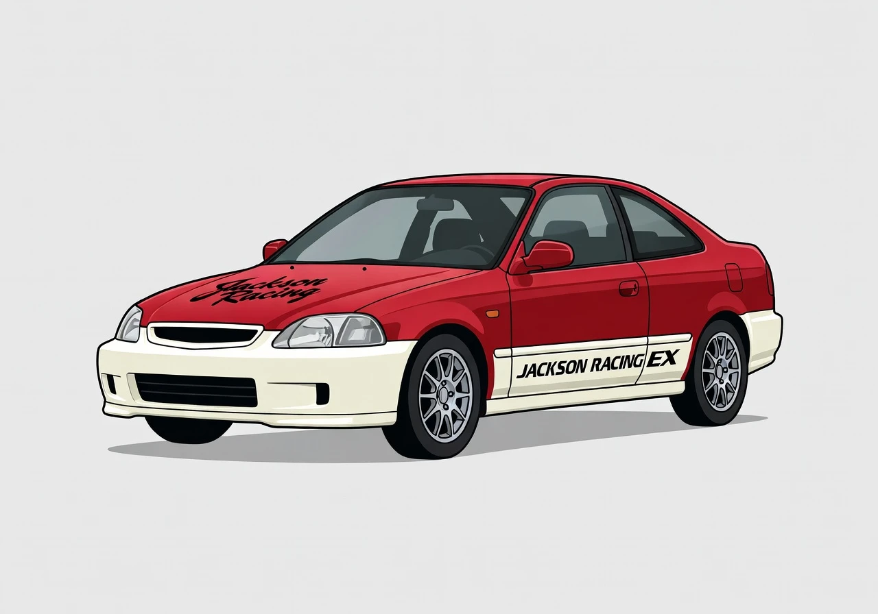 1996 Honda Civic Jackson Racing EX Coupe