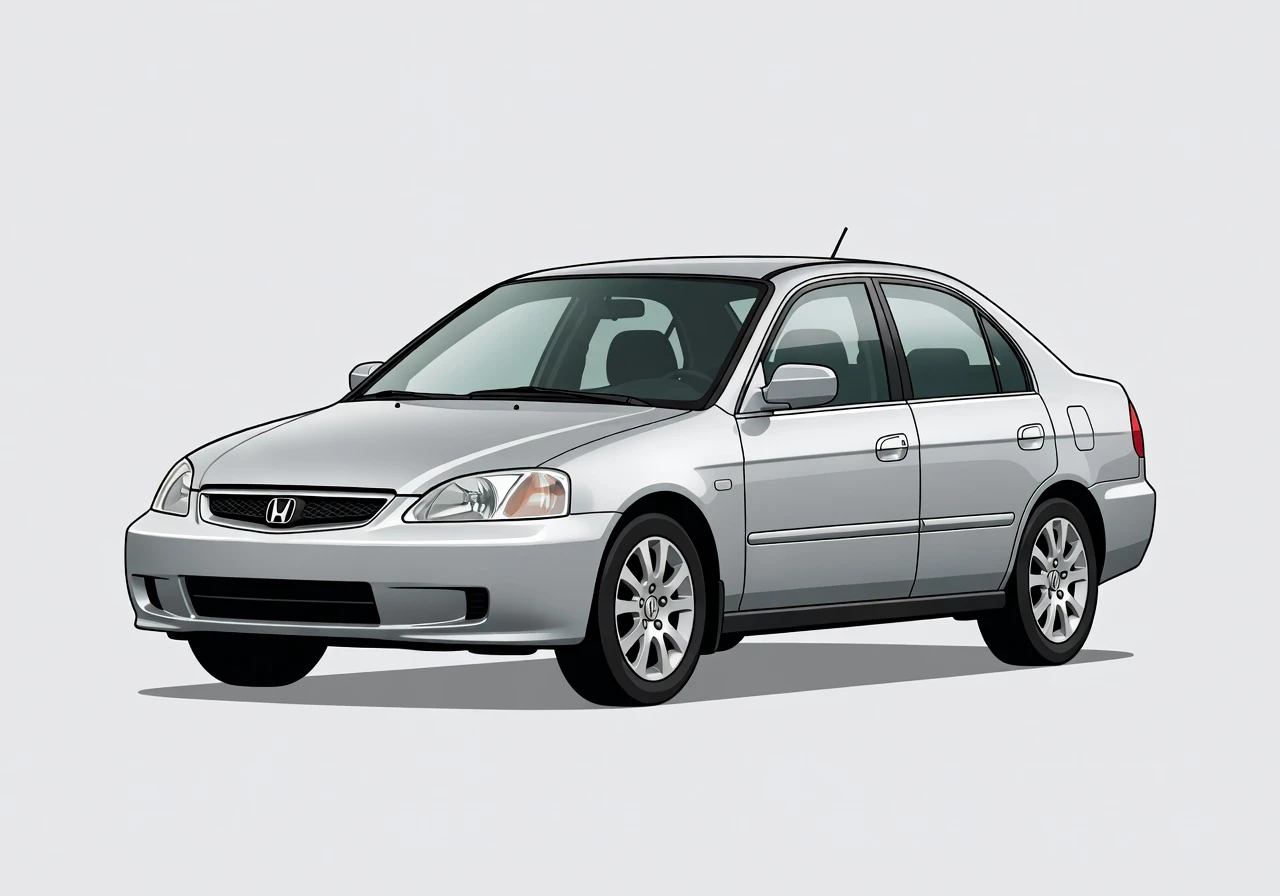 2002 Honda Civic LX Sedan