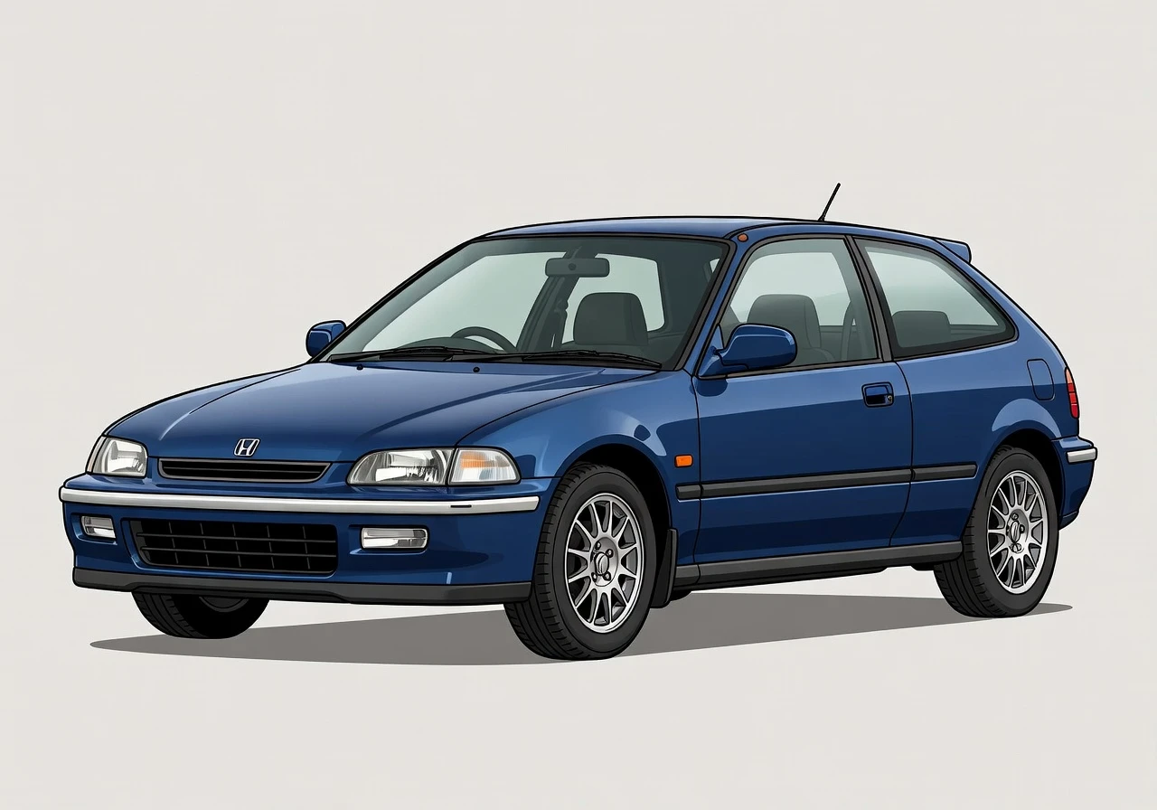 1989 Honda Civic Si 3-door Hatchback